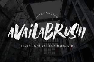 Availabrush: Bold Urban Typography