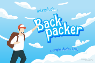 Backpacker: A Cheerful Display Font for School Projects