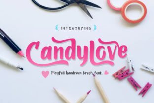 Candylove: A Playful Handwritten Font for Modern Design