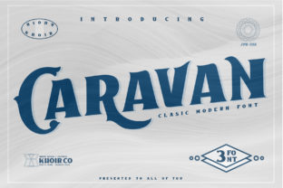 Caravan: A Timeless Display Font for Elegant Branding