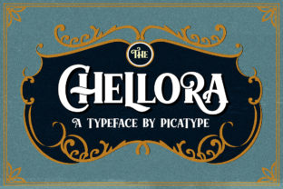 Chellora: A Vintage Font for Retro-Inspired Design Projects