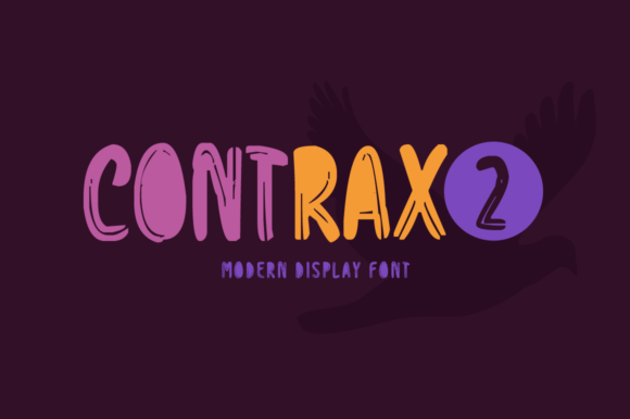 Contrax Two: A Fresh Display Font for Bold Ideas