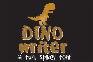 Dino Writer: A Playful Display Font That Brings Joy—and Clarity—to Your Designs