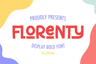 Florenty: The Playful Display Font That Makes Crafts Feel Like Magic