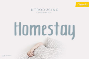 Homestay: A Bold, Sweet Font for Creative Impact