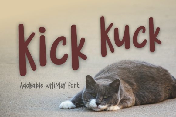 Kick Kuck: A Playful Display Font That Delivers