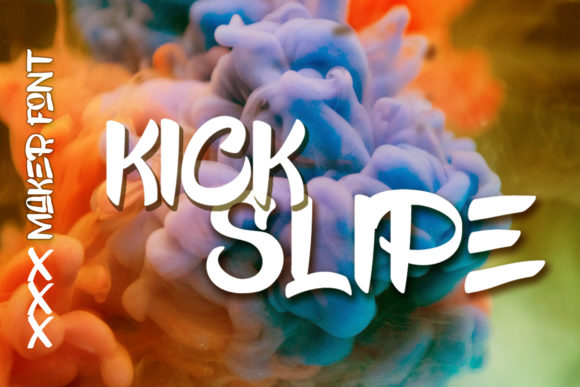 Kick Slipe: Bold Urban Typography, Done Right