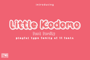 Little Kodomo-playful Type Family-