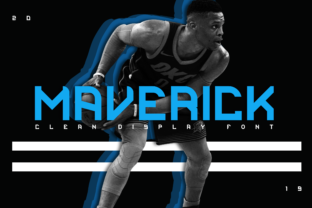 Maverick: A Sporty, Modern Display Font for Standout Visual Impact