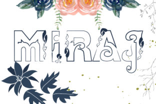 Miraj: A Display Font That Turns Heads Without Saying a Word