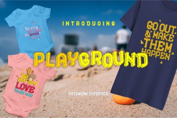 Playground: A Cute, Standout Display Font
