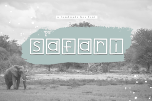 Safari: A Handmade Font with Playful Energy