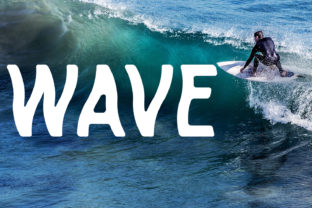Surfing Wave: Where Playful Typography Meets Purposeful Design