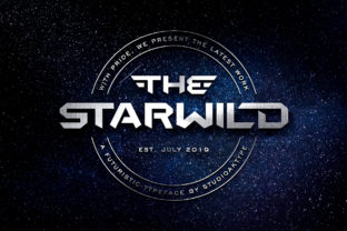 The Starwild: A Futuristic Font for Sci-Fi Design